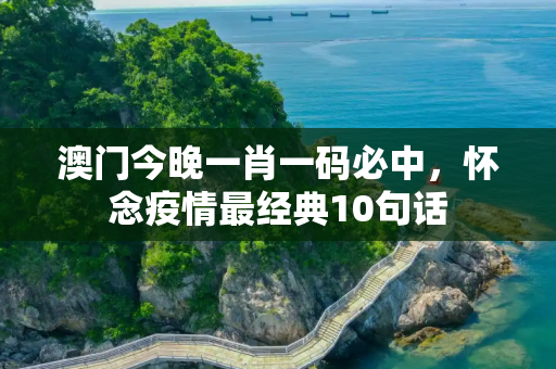 澳门今晚一肖一码必中，怀念疫情最经典10句话