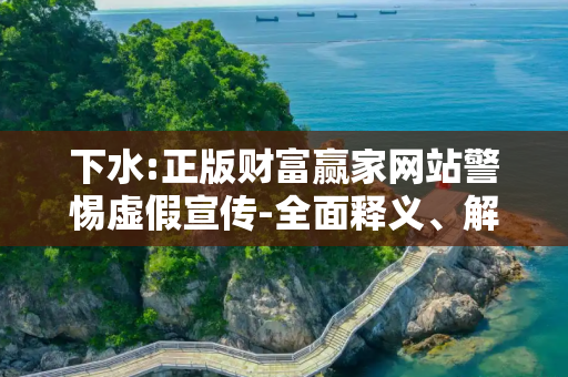 下水:正版财富赢家网站警惕虚假宣传-全面释义、解释与落实