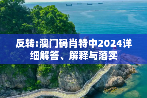 反转:澳门码肖特中2024详细解答、解释与落实