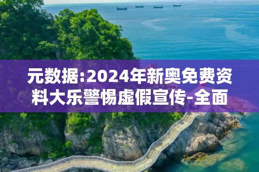 元数据:2024年新奥免费资料大乐警惕虚假宣传-全面释义