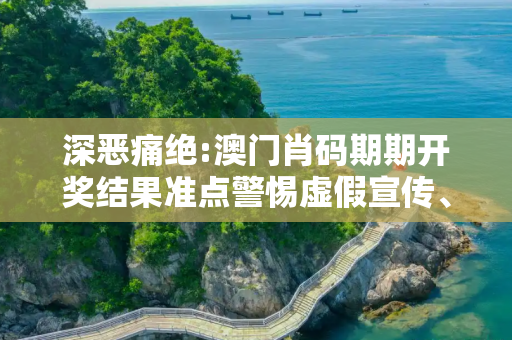 深恶痛绝:澳门肖码期期开奖结果准点警惕虚假宣传、全面解答与解释