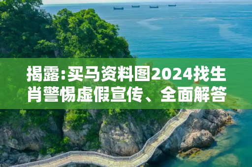 揭露:买马资料图2024找生肖警惕虚假宣传、全面解答与解释