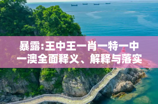 暴露:王中王一肖一特一中一澳全面释义、解释与落实