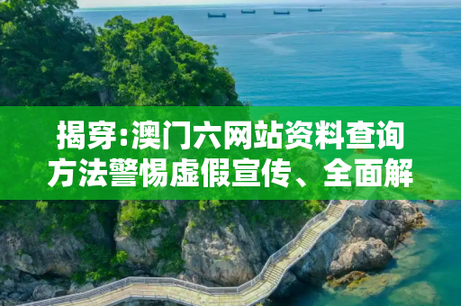 揭穿:澳门六网站资料查询方法警惕虚假宣传、全面解答与解释