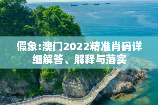 假象:澳门2022精准肖码详细解答、解释与落实