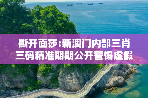 撕开面莎:新澳门内部三肖三码精准期期公开警惕虚假宣传-全面释义